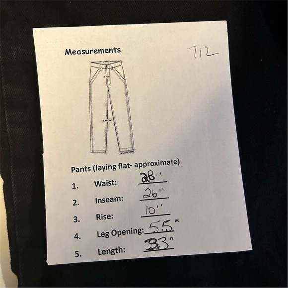 Gap Women's Boyfriend Jeans Size 28 Black Denim Mid Rise 5-Pocket Style - Picture 7 of 7